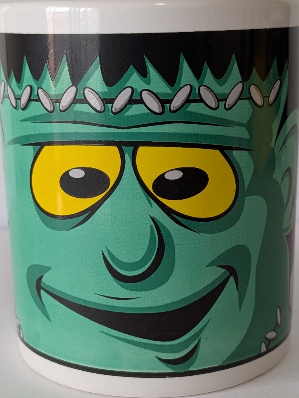 Vintage Halloween Mug Frankenstein Monster Cartoon - Picture 10 of 10